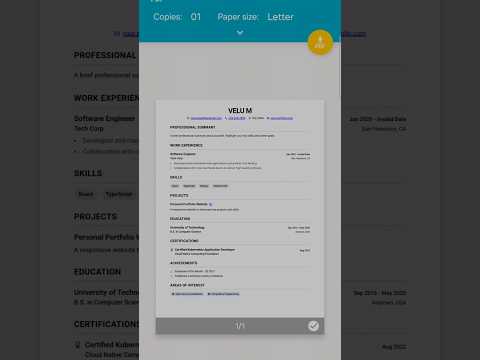 ResumAI video tutorial